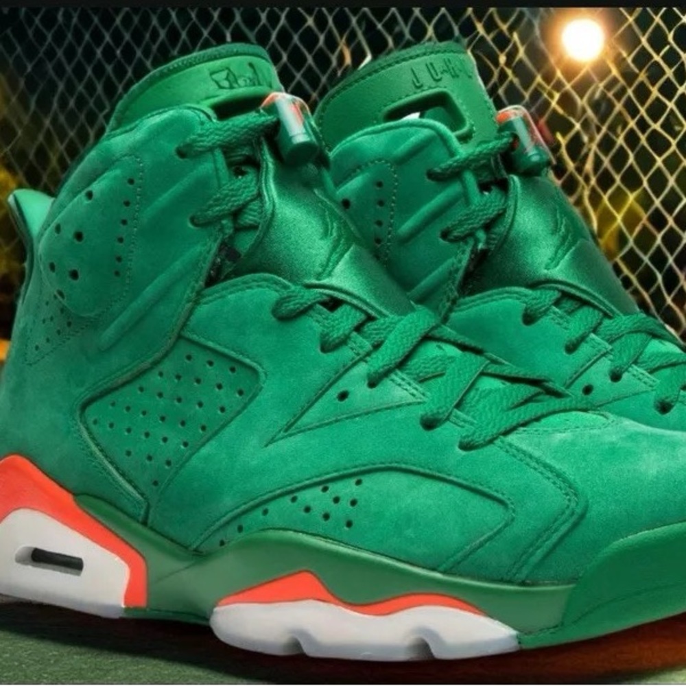 Jordan 6 X NRG Gatorade. “Like Mike.” Men’s 13 Green Suede (AJ5986-335) Nike